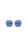 Isabel Marant Square Frame Sunglasses In Red