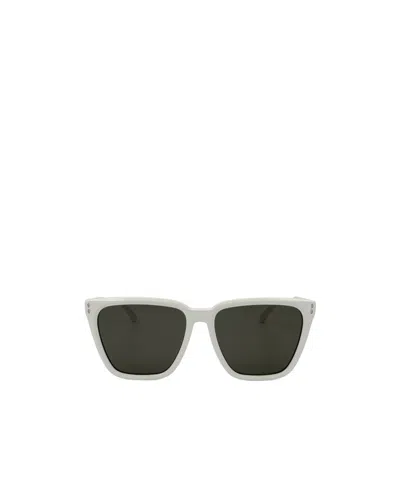 Isabel Marant Square Frame Sunglasses In White