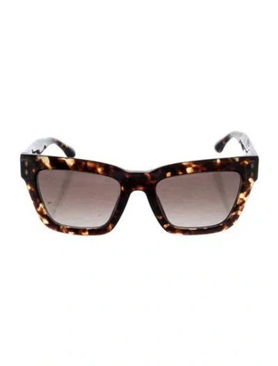 Pre-owned Isabel Marant Square Gradient Sunglasses In Black