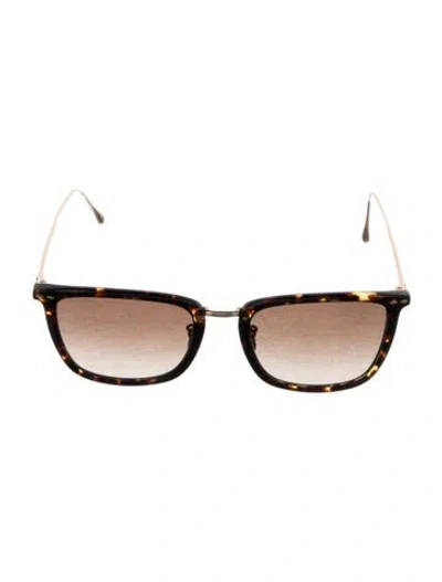Pre-owned Isabel Marant Square Gradient Sunglasses In Brown