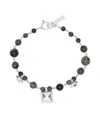 Isabel Marant Square-pendant Bracelet In Black