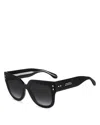 Isabel Marant 53mm Square Sunglasses In Black