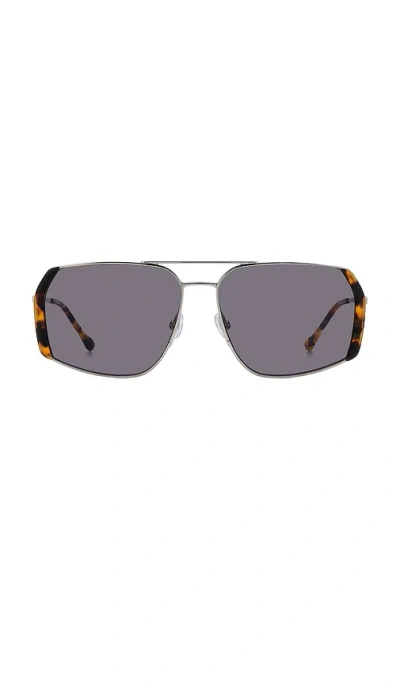 Isabel Marant Square Sunglasses In Black