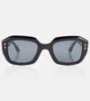 Isabel Marant Square Sunglasses In Black