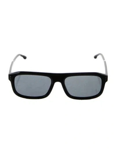 Pre-owned Isabel Marant Square Tinted Sunglasses In Black
