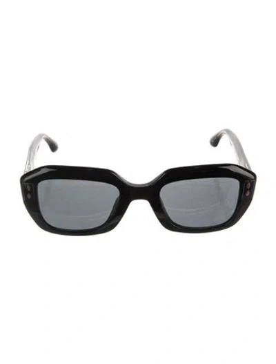 Pre-owned Isabel Marant Square Tinted Sunglasses In Black