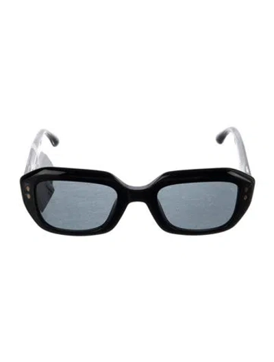 Pre-owned Isabel Marant Square Tinted Sunglasses In Black
