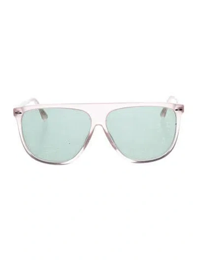 Pre-owned Isabel Marant Square Tinted Sunglasses In Neutrals/pink