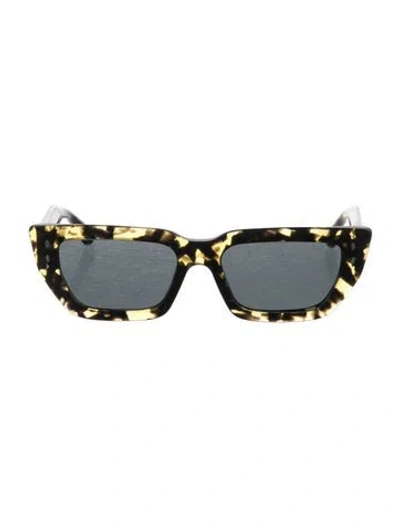 Pre-owned Isabel Marant Square Tinted Sunglasses W/ Tags In Yellow