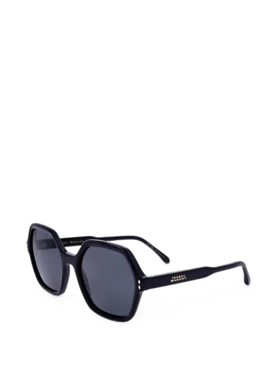Isabel Marant Square-frame Sunglasses In Black