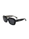 Isabel Marant Square-frame Sunglasses In Black