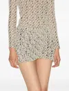 Isabel Marant Stacya Mini Skirt In Neutral