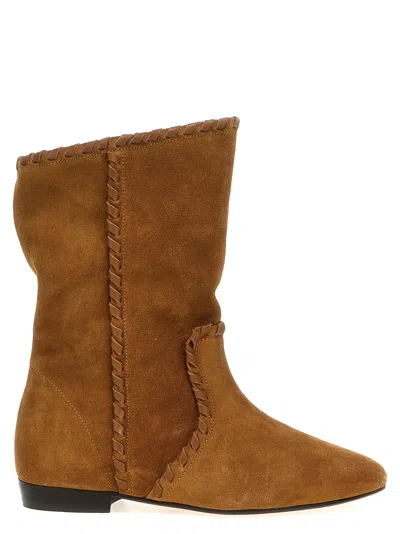 Isabel Marant Staeni Boots And Ankle Boots Brown