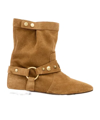 Isabel Marant Stania Boots In Brown
