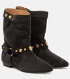 Isabel Marant Stania Suede Ankle Boots