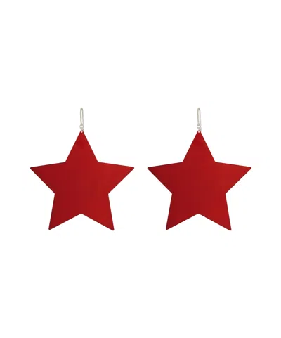 Isabel Marant Star-shaped Drop Earrings In Gold