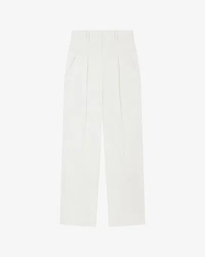 Isabel Marant Staya Trousers In White