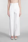 Shop Isabel Marant Staya Pants In Bianco