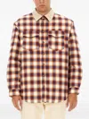 Isabel Marant Steeve Check Overshirt In Multi