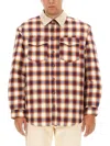 Isabel Marant Steeve Check Overshirt In Multi