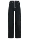 Isabel Marant 'stely' Black Denim Pants In Black