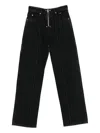 Isabel Marant Stely Zip-fly Panelled Jeans In Black