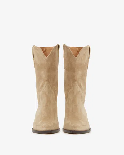Isabel Marant Stiefel Dahope In Light Beige