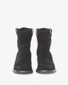 Isabel Marant Susee Suede Ankle Boots In Black