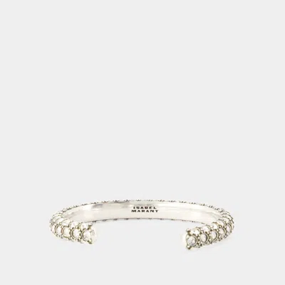 ISABEL MARANT STIFF BRACELET - ISABEL MARANT - METAL - SILVER