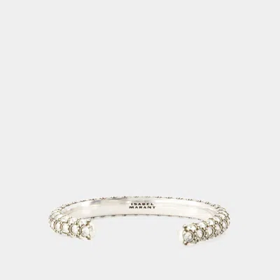 Isabel Marant Stiff Bracelet In Silver