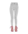 Isabel Marant Stirrup Skinny Jeans In Gray