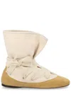 Isabel Marant Beige Solid Letiz Boots In Brown