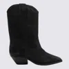 Isabel Marant Block Heel Mid-calf Suede Boots