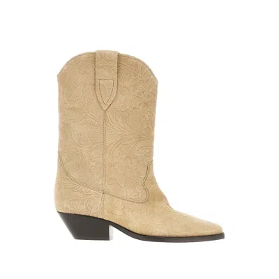 Isabel Marant Duerto Ankle Boots In Transparent