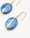 Isabel Marant Stones Earrings In Navy Blue