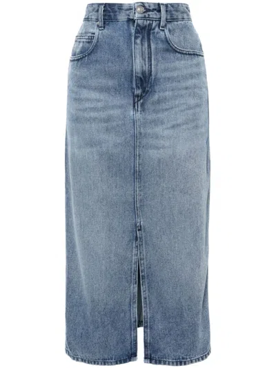 ISABEL MARANT ISABEL MARANT STONEWASHED TILAURIA SKIRT