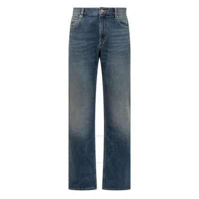 Isabel Marant Jorje Jeans With Medium Rise In Blue