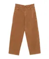 Isabel Marant Straight-leg Casual Pants In Brown