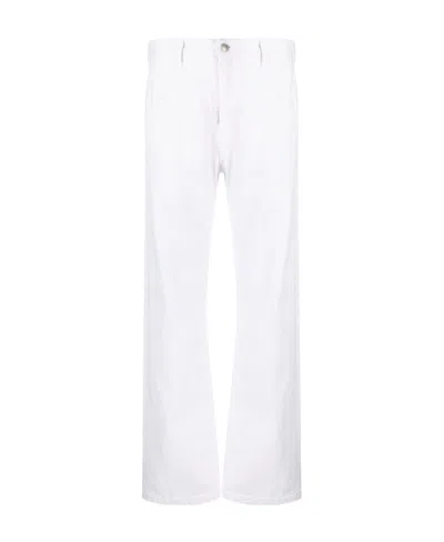 Isabel Marant Straight-leg Denim Jeans In White