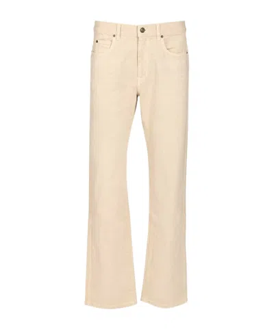 Isabel Marant Straight Leg Lewys Jeans In Neutral