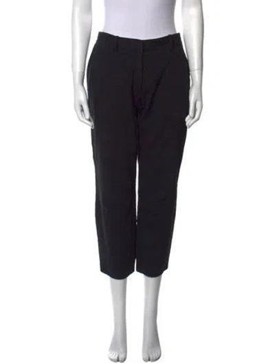 Pre-owned Isabel Marant Straight Leg Pants In Black