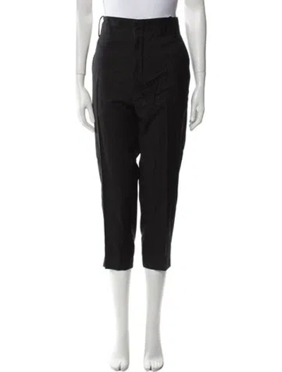 Pre-owned Isabel Marant Straight Leg Pants In Black