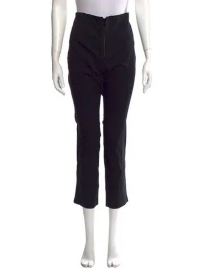 Pre-owned Isabel Marant Straight Leg Pants In Black