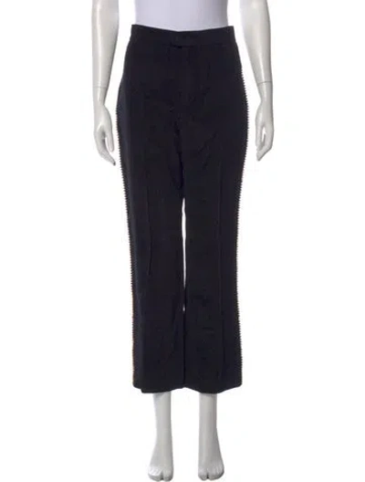 Pre-owned Isabel Marant Straight Leg Pants In Black