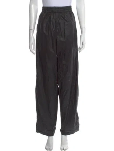 Pre-owned Isabel Marant Straight Leg Pants In Black