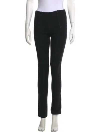 Pre-owned Isabel Marant Straight Leg Pants In Black