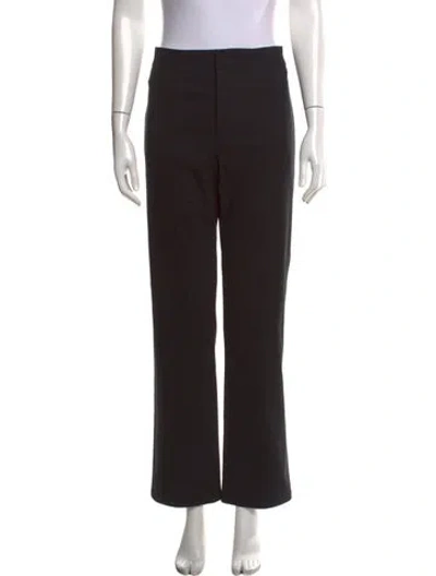 Pre-owned Isabel Marant Straight Leg Pants In Black