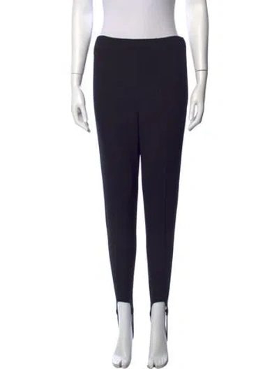 Pre-owned Isabel Marant Straight Leg Pants In Black