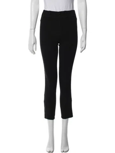 Pre-owned Isabel Marant Straight Leg Pants In Black