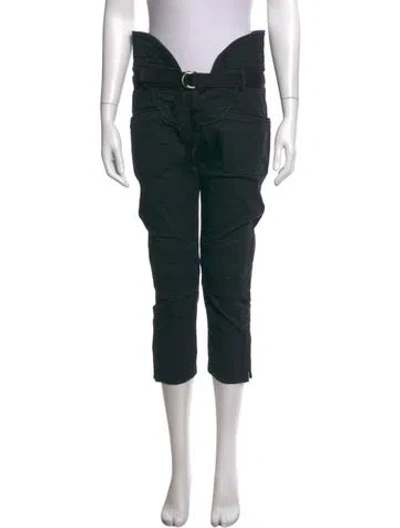 Pre-owned Isabel Marant Straight Leg Pants In Black